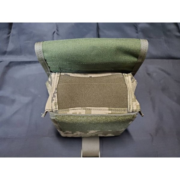 画像7: 受注生産◆ウクライナ軍忍者部隊仕様 当店オリジナル品100連7.62mmベルトリンクポーチ新品 (7)