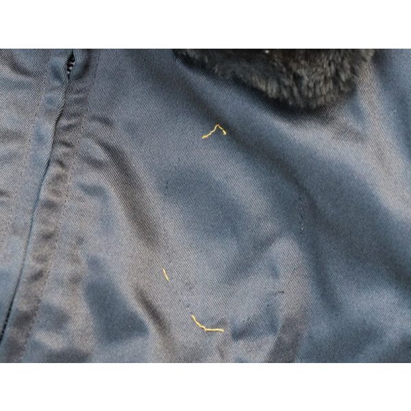 画像6: 米法執行機関放出BLAUER製 防寒ポリスジャケット34S (6)