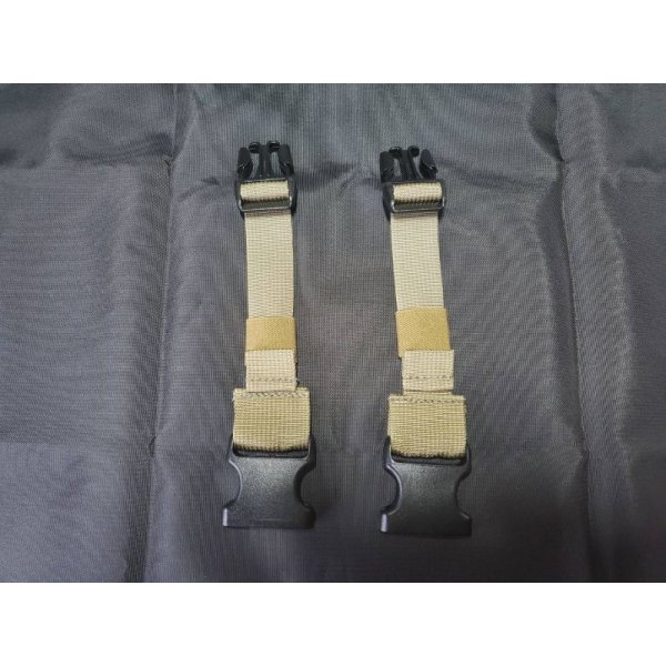 画像6: 受注生産◆当店オリジナル品ブラックホーク型コマンドリーコンチェストハーネス用バックパネルアダプター新品 (6)