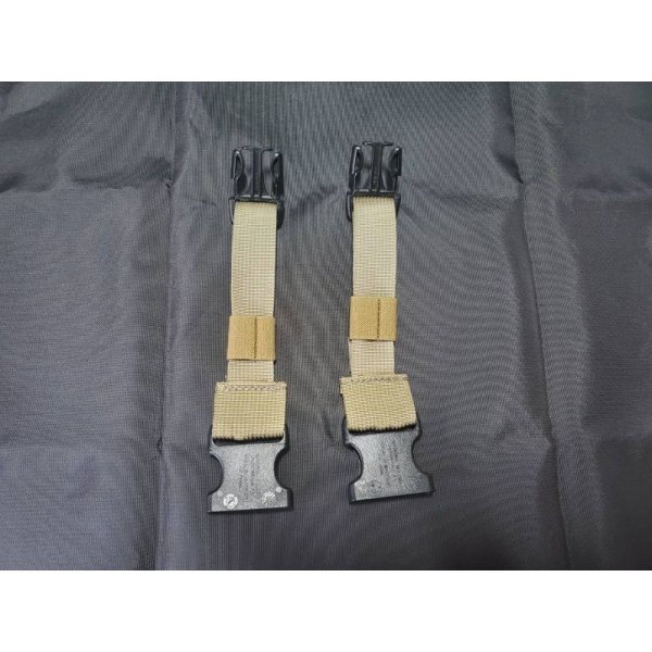 画像5: 受注生産◆当店オリジナル品ブラックホーク型コマンドリーコンチェストハーネス用バックパネルアダプター新品 (5)