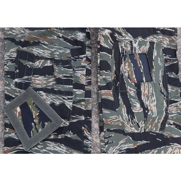画像4: LMGタクティカルパンツ タイガーストライプ迷彩LARGE新品 (4)