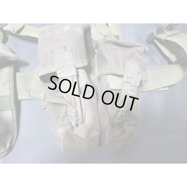 画像4: 英軍DPM迷彩PLCEベルトキット ポーチ5個付きセット (4)