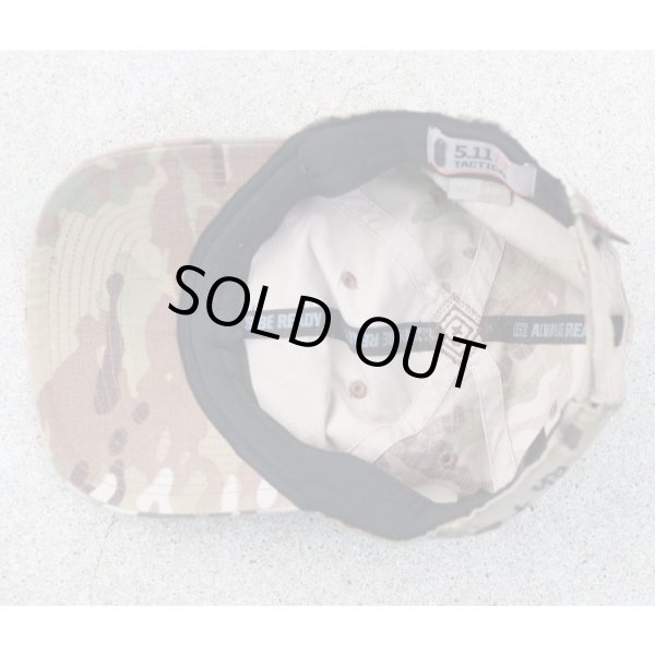 画像3: ウクライナ軍忍者部隊放出5.11フラッグベアラーキャップMULTICAM迷彩 (3)