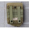 画像2: 米軍イーグルSFLCS M60ポーチ カーキ新品 (2)