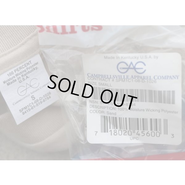 画像3: 米軍Tシャツ デザートサンドSMALL新品 (3)