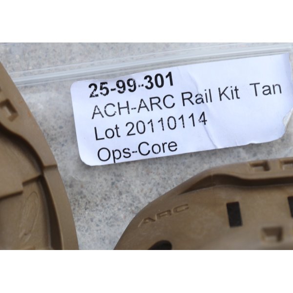 画像4: 米軍放出OPS-CORE MICH・ACH用スケルトンARCレールキット アーバンタン新品 (4)