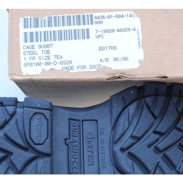 画像5: 米軍 米海軍ベイツ1766女性用ブーツ新品 (5)