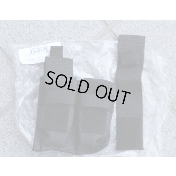 画像4: ブラックホーク ベルトループ式ダブルピストルマガジンポーチ黒 新品 (4)