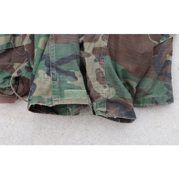 画像7: クロアチア軍M65型フィールドジャケット ウッドランド迷彩52 (7)