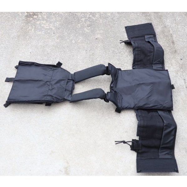 画像4: メキシコ警察LBT・Protactic LBT-6094Gプレートキャリア黒 新品 (4)