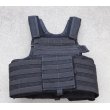 画像1: 米軍?米沿岸警備隊?イーグルLAND (MC)CIRASボディアーマー黒SMALL新品 (1)