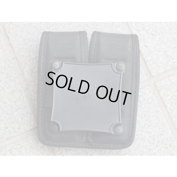 画像2: 米法執行機関放出ビアンキ7302? 8002?デューティダブルピストルマガジンポーチ (2)