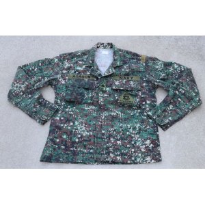 画像: フィリピン軍 海軍海兵隊 戦闘服ジャケットPHILMARPAT迷彩 徽章付