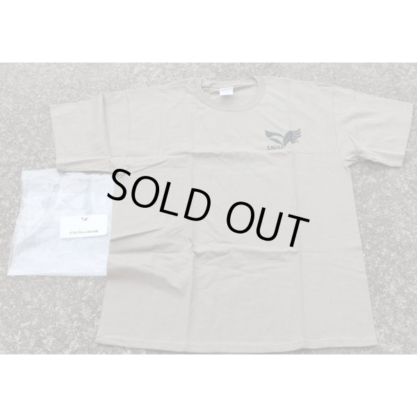 画像1: イーグルTシャツ カーキLARGE新品 (1)