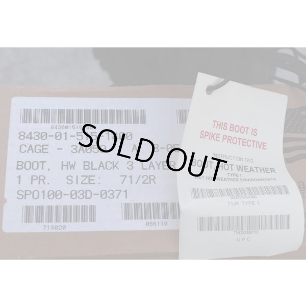 画像6: 米軍Mc Raeジャングルブーツ黒7.5R(約25.5cm)新品 (6)