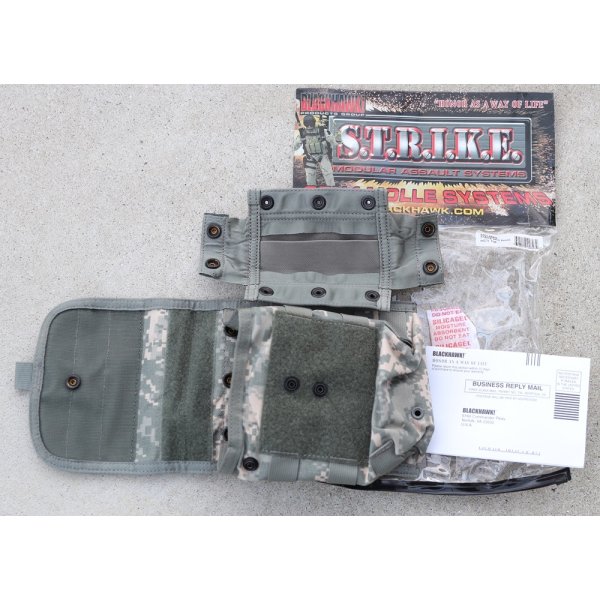 画像4: ブラックホークSTRIKE SAWポーチUCP迷彩(ACU迷彩)新品 (4)