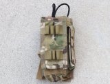 画像: 米軍放出MSAパラクレイトMBITRラジオポーチMULTICAM迷彩 新品