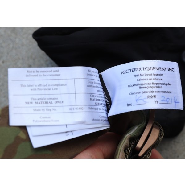 画像12: アークテリクスリーフH150リガーベルトMULTICAM迷彩 新品 (12)