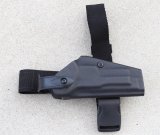 画像: サファリランド6005レッグホルスター初期型 黒 ベレッタM92用 新品