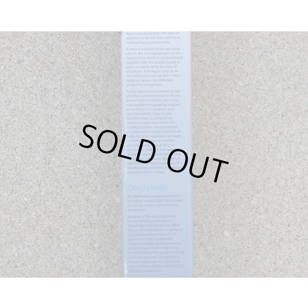 画像9: シュアアクアSTRAW+ポータブル水ろ過装置 新品 (9)