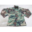 画像2: 米軍放出カスタム ウッドランド迷彩BDUジャケットSMALL-REGULAR新品 (2)