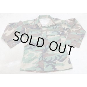 画像: 米軍放出カスタム ウッドランド迷彩BDUジャケットSMALL-REGULAR新品