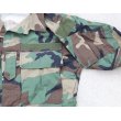 画像6: 米軍放出カスタム ウッドランド迷彩BDUジャケットSMALL-REGULAR新品 (6)