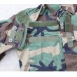 画像7: 米軍放出カスタム ウッドランド迷彩BDUジャケットSMALL-REGULAR新品 (7)