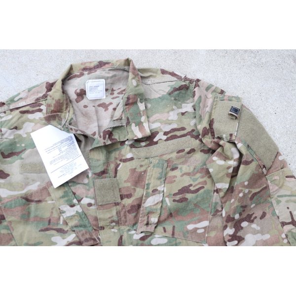 画像3: 米軍 米陸軍FR-ACUジャケットOEFCP迷彩(MULTICAM)LARGE-REGULAR新品 (3)