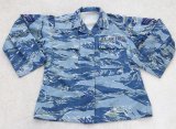 画像: 米軍 試作品 米空軍女性用ジャケット ブルータイガーストライプ迷彩4R