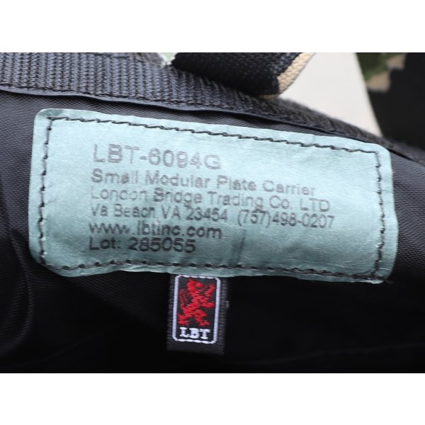 画像6: LBT-6094Gプレートキャリア タイガーストライプ迷彩 新品 (6)
