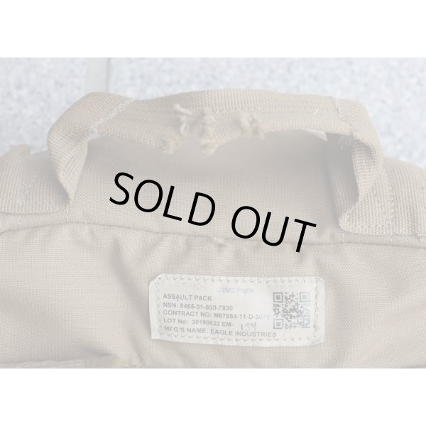 画像6: 米軍米海兵隊イーグルFILBEアサルトパックCB(コヨーテブラウン) (6)