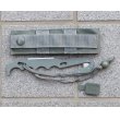 画像2: 米軍オンタリオ モデル1ストラップカッターFGポーチ・研石・替え刃付 (2)