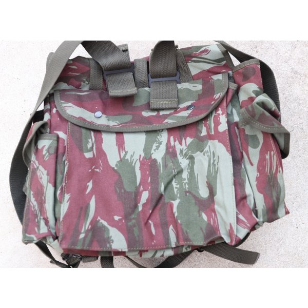 画像4: モロッコ軍? フランス軍mle55型ミュゼットパック リザード迷彩 新品 (4)