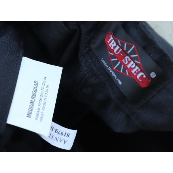 画像4: サウジアラビア軍 王室警備隊TRU-SPEC戦闘服パンツ 黒 MEDIUM-REGULAR新品 (4)