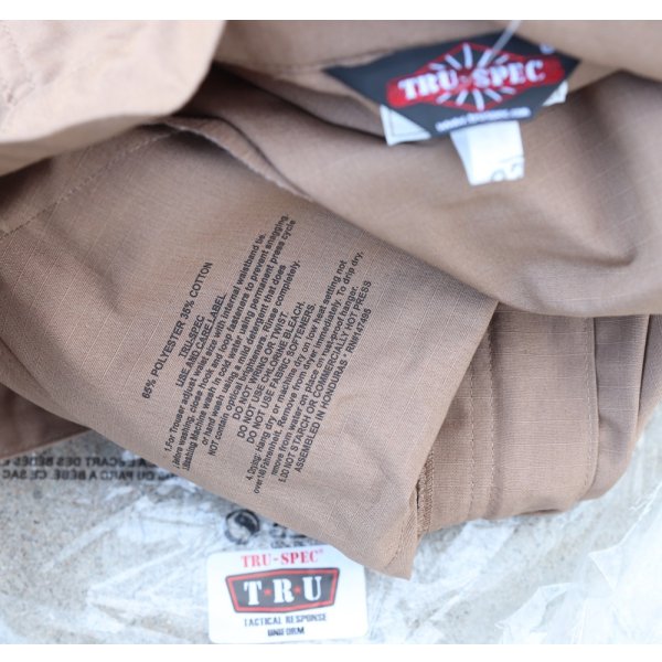 画像6: TRU-SPEC TRUジャケットCB(コヨーテブラウン)新品 (6)