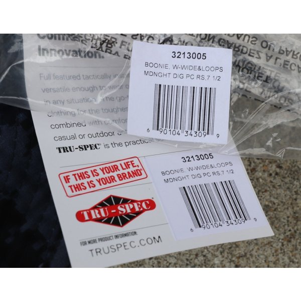 画像6: TRU-SPEC ブーニーハット ミッドナイトデジタル迷彩 新品 (6)