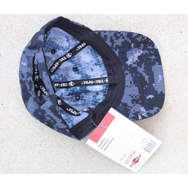 画像3: TRU-SPEC ベースボールキャップ ミッドナイトデジタル迷彩 新品 (3)
