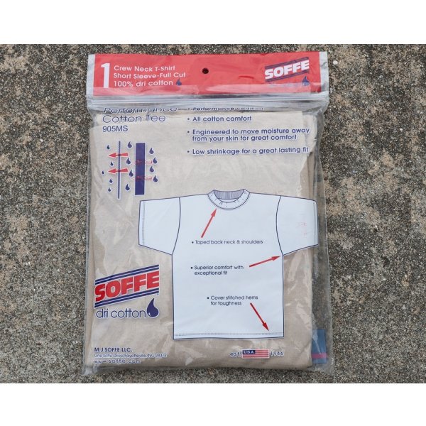 画像5: 米軍放出ソフィーTシャツ サンド新品 (5)