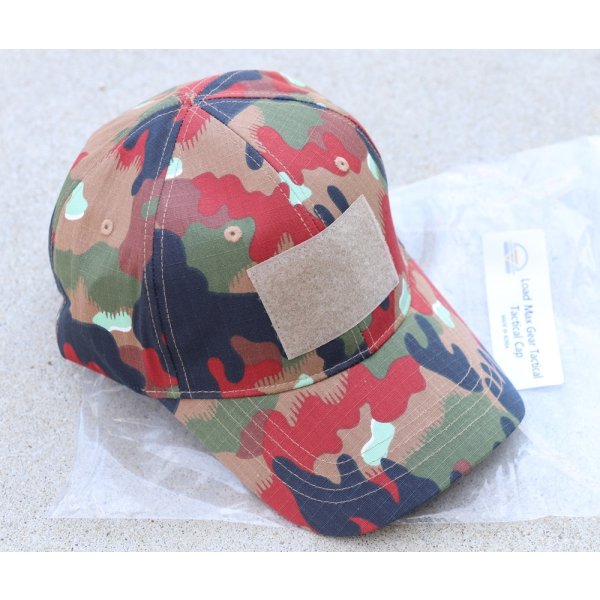 画像1: LMGベースボールキャップ スイス軍TAZ83アルペンカモ迷彩 新品 (1)
