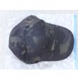 画像2: LMGベースボールキャップMULTICAM BLACK迷彩 新品 (2)