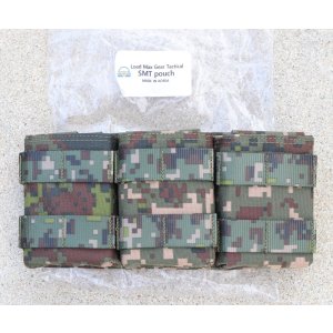 画像: LMG SMTトリプルオープントップマガジンポーチ 陸軍デジタル迷彩 新品
