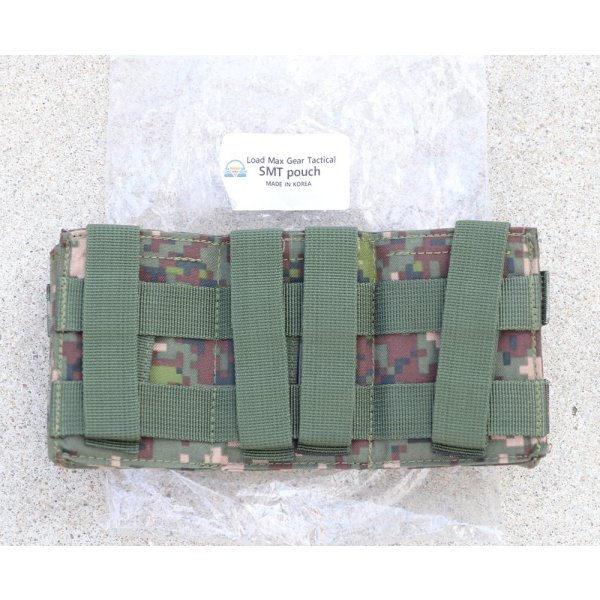 画像2: LMG SMTトリプルオープントップマガジンポーチ 陸軍デジタル迷彩 新品 (2)