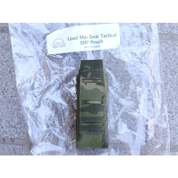 画像1: LMG SMPシングルオープントップピストルマガジンポーチ マルチカムトロピック迷彩 新品 (1)