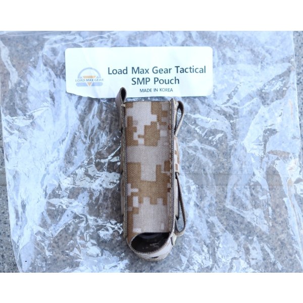 画像2: LMG SMPシングルオープントップピストルマガジンポーチAOR1迷彩 新品 (2)