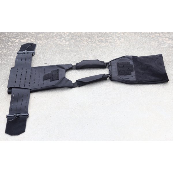 画像4: LMG BFCプレートキャリア黒 新品 (4)