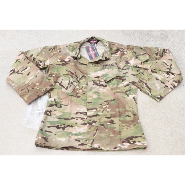 画像1: チリ軍 海軍TRU-SPEC戦闘服ジャケットMULTICAM迷彩SMALL-REGULAR新品 (1)