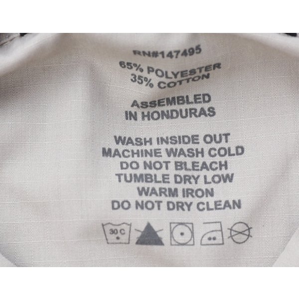 画像6: TRU-SPEC 24-7ウルトラライトドレスシャツ カーキLARGE-REGULAR新品 (6)