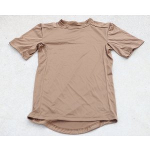 画像: 米軍放出オークPCU Lv1 TシャツCB(コヨーテブラウン)SMALL新品