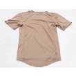 画像2: 米軍放出オークPCU Lv1 TシャツCB(コヨーテブラウン)SMALL新品 (2)